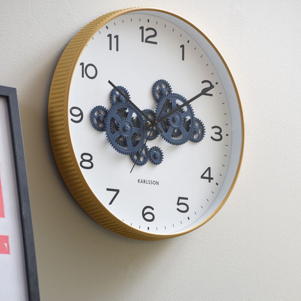 WALL CLOCK OPEN GEAR MOUSE 40.8X5.66X40CM - Image 3