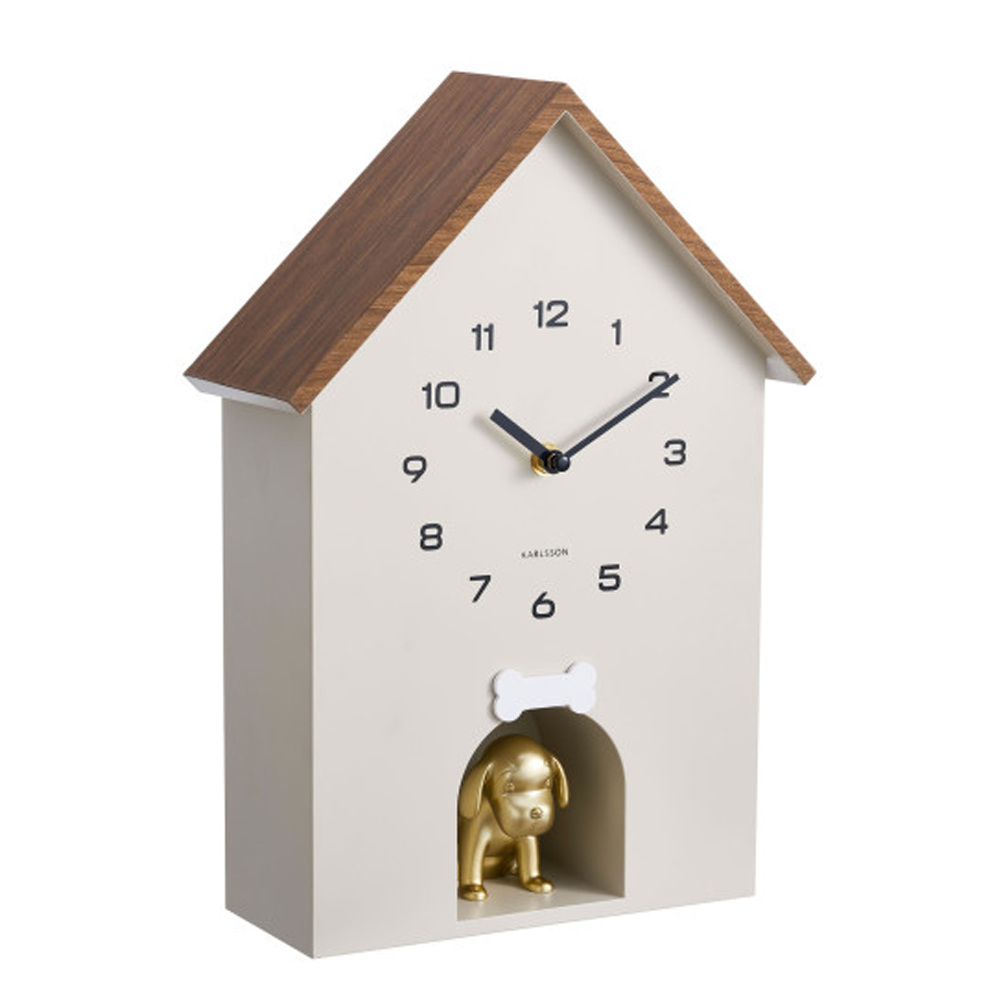 WALL CLOCK DOG HOUSE 26.5X36.5X11.5CM - Image 3