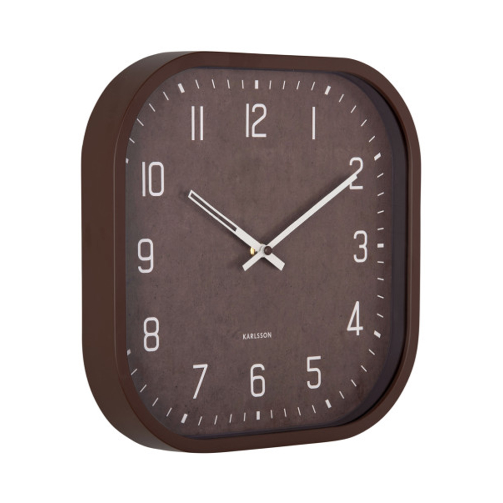 WALL CLOCK ELEMENTAL CUADRADO 30X30X4CM - Image 4