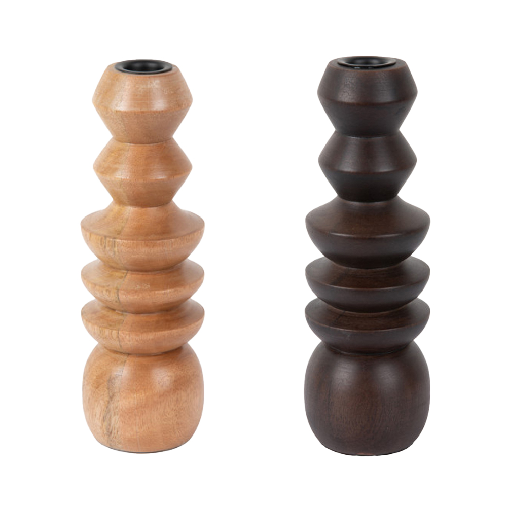 CANDLE HOLDER FORMADO LARGE 7.5X23CM