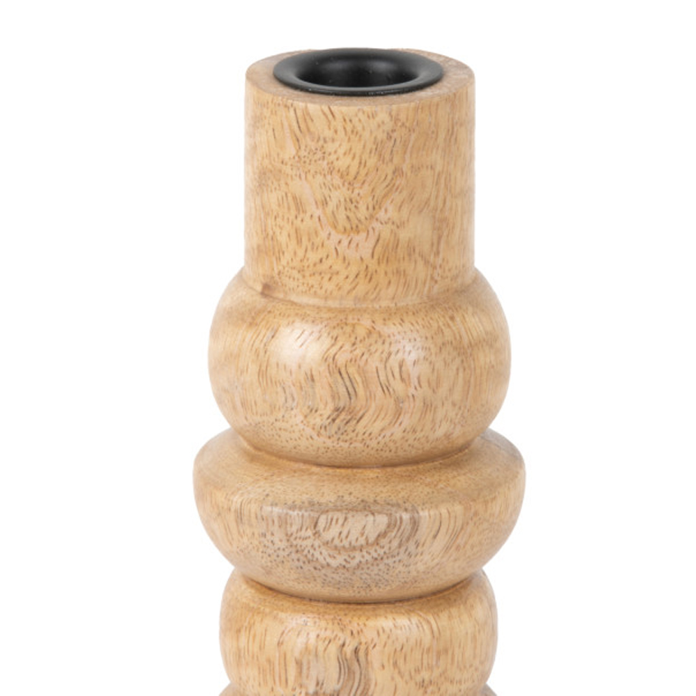 CANDLE HOLDER FORMADO SMALL MANGO NATURAL 7X17.5CM - Image 5