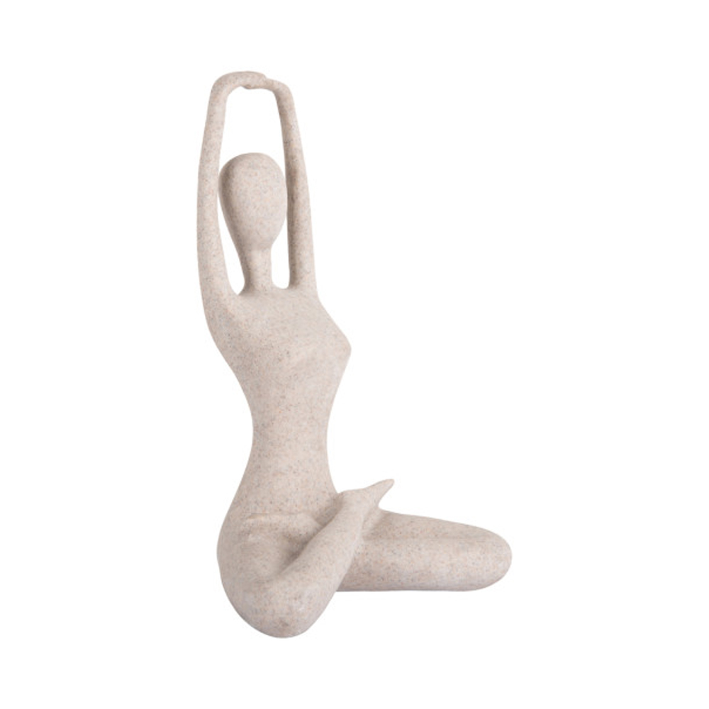 STATUE STRETCHED LOTUS 12X23.5CM - Image 6