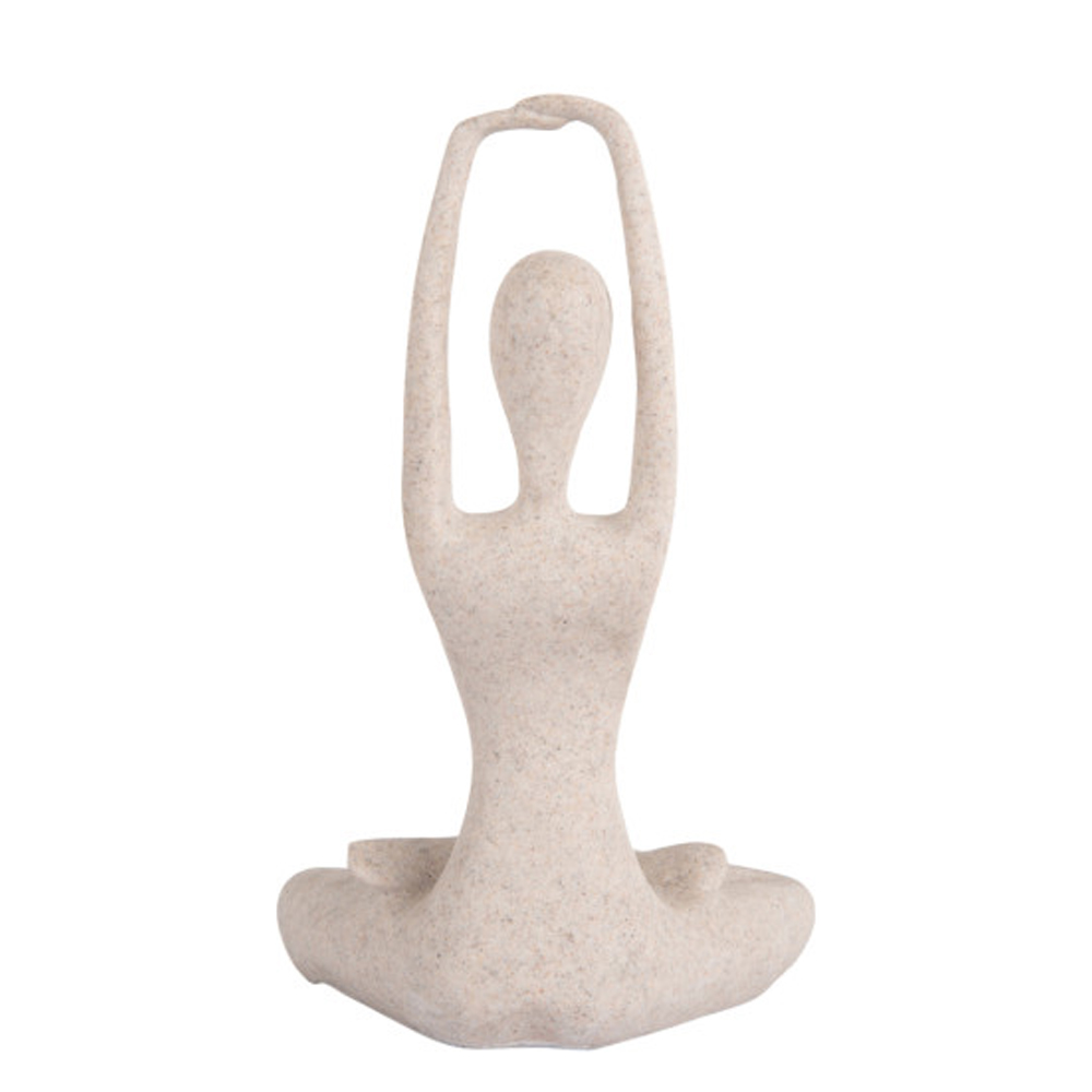 STATUE STRETCHED LOTUS 12X23.5CM - Image 7