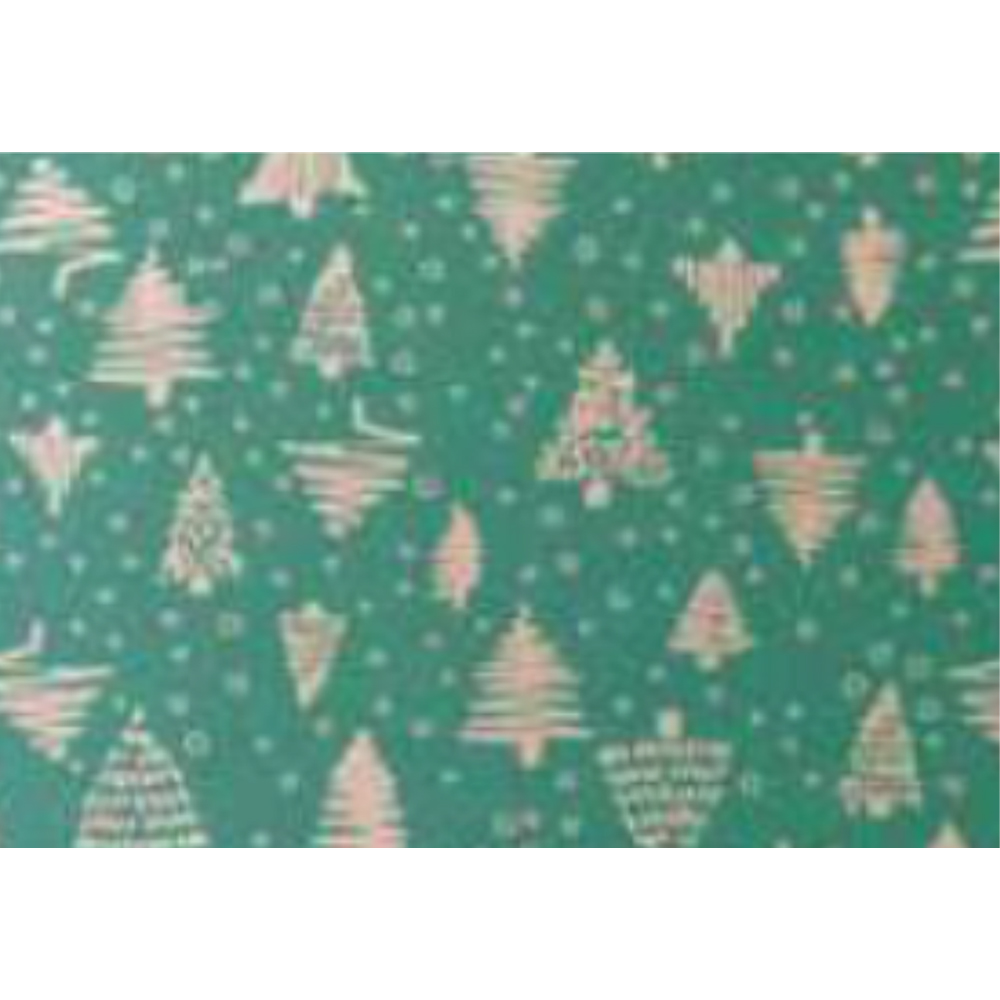 PEARLISED BAGS ALBERELLI DARK GREEN/GOLD 15X25CM 50PCS