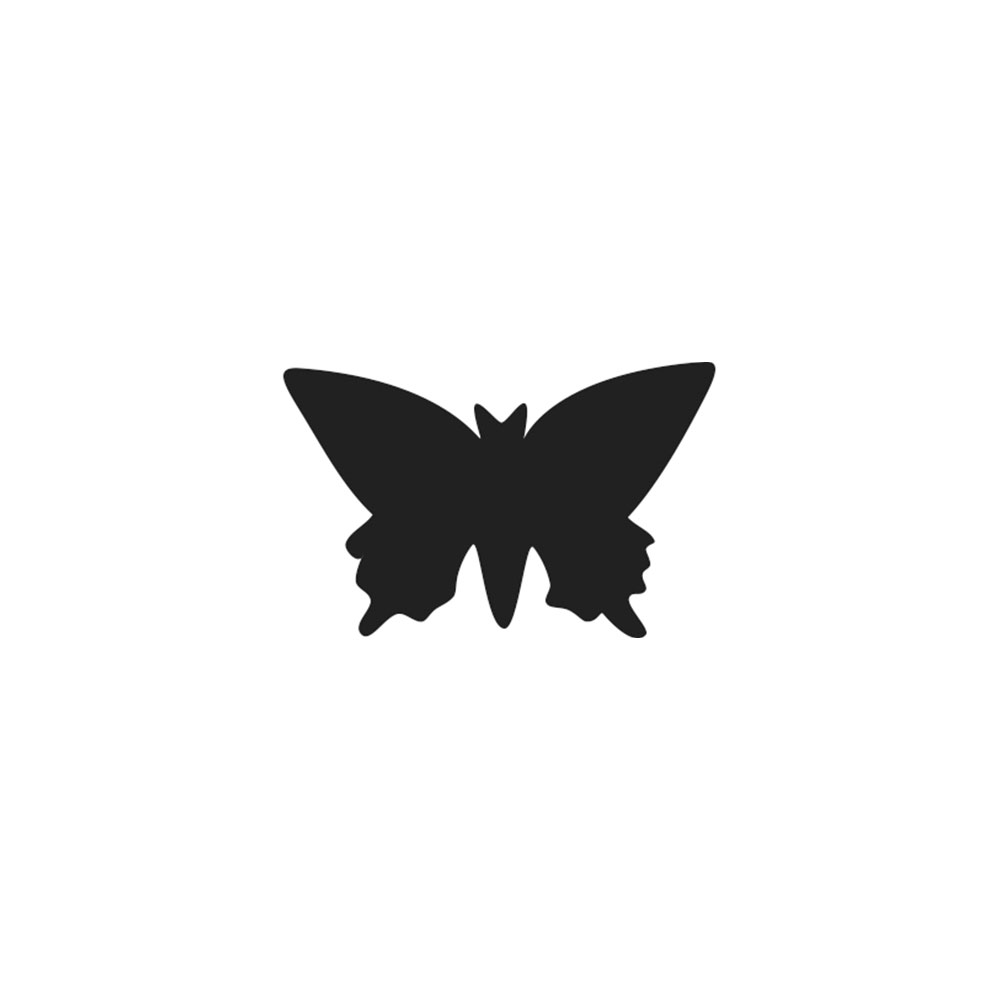 SET OF 3 PUNCHES FOR PAPER BUTTERFLY 1.6/2.5/3.8CM - Image 2