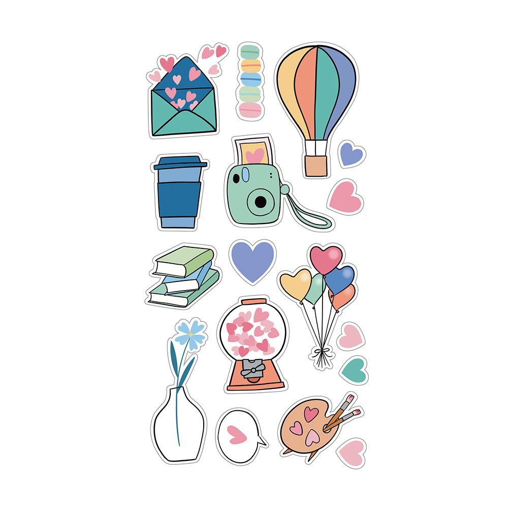 STICKERS PUFFIES BALLOON