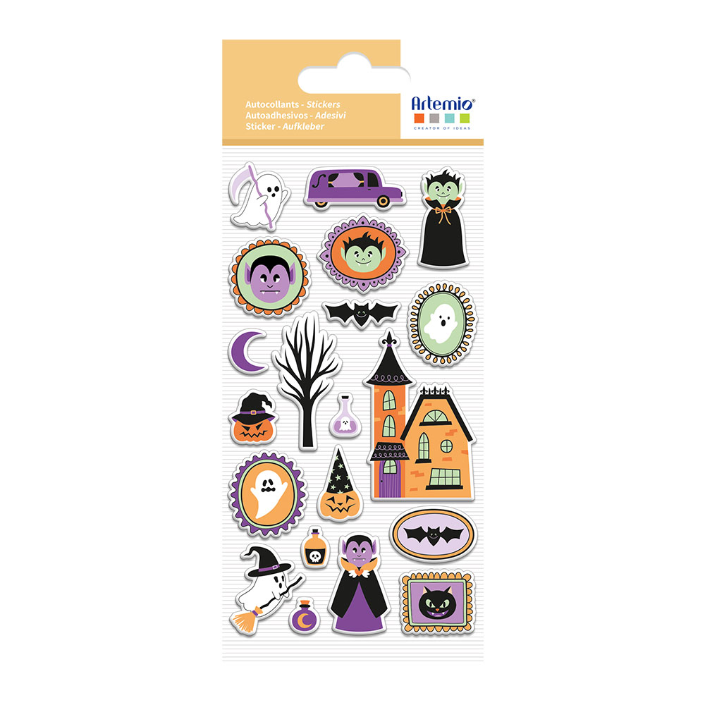 STICKERS PUFFIES HALOWEEN