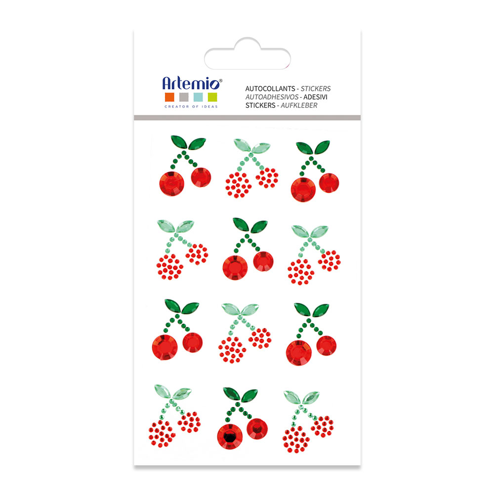 STICKERS BLING CHERRY