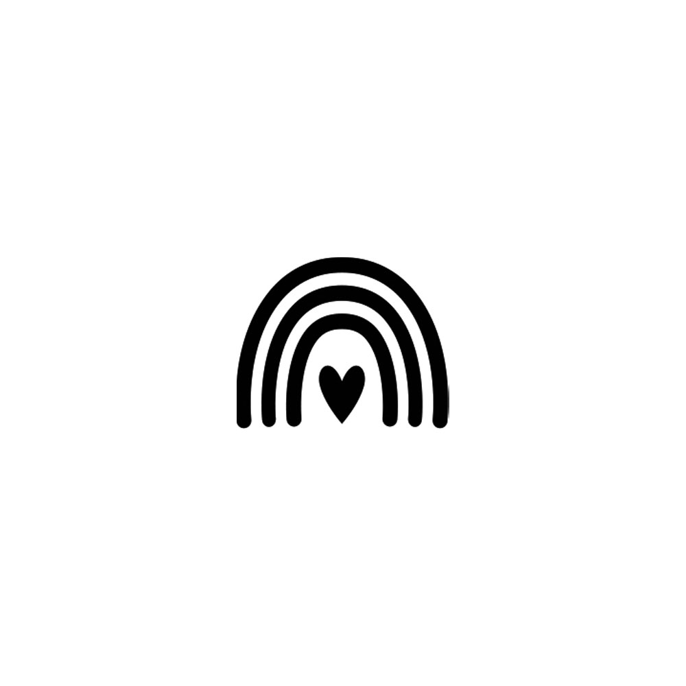 STAMP BRASS RAINBOW 2.5CM - Image 3