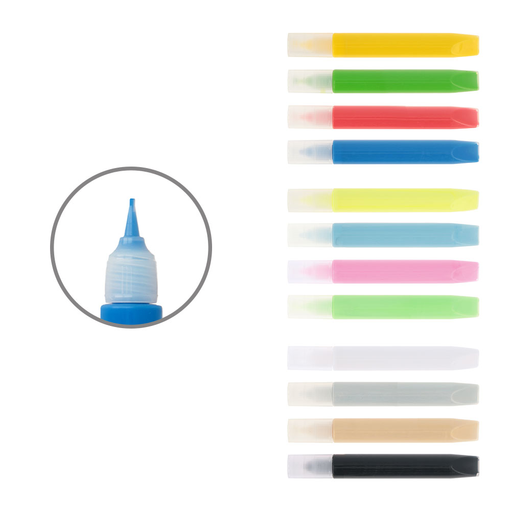 PENCILS FOR CANDLES LIQUID MULTICOLOR 11.7X1.5CM 4PCS - Image 8