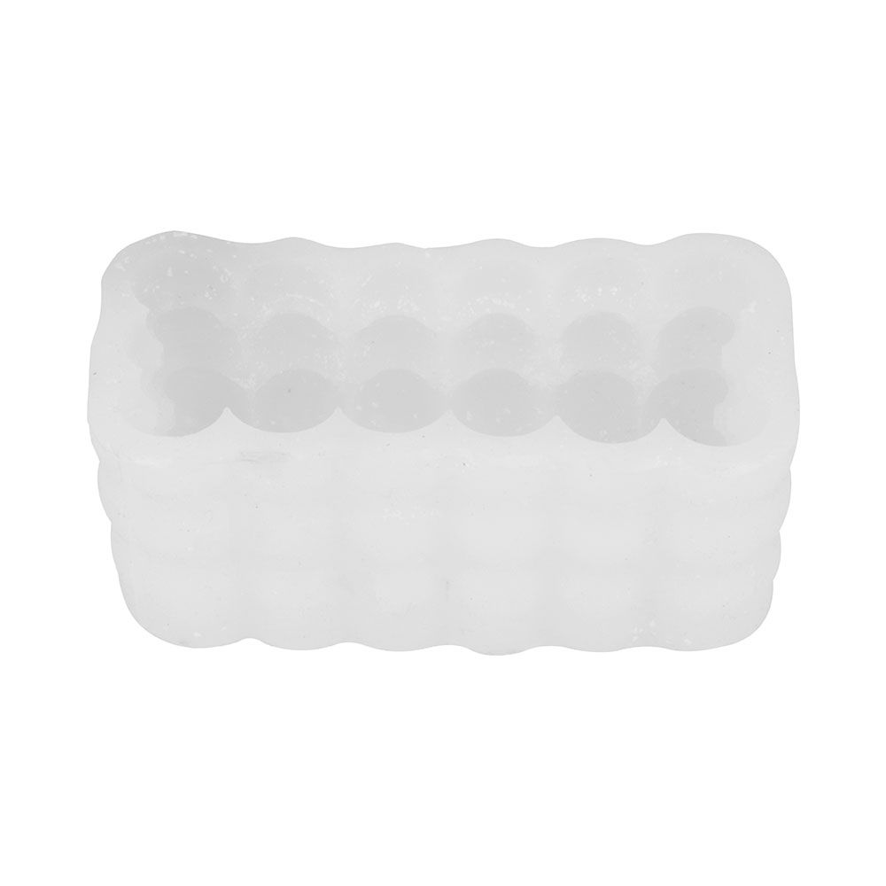 SILICONE RECTANGLE BALLS MOULD 5X13X6CM