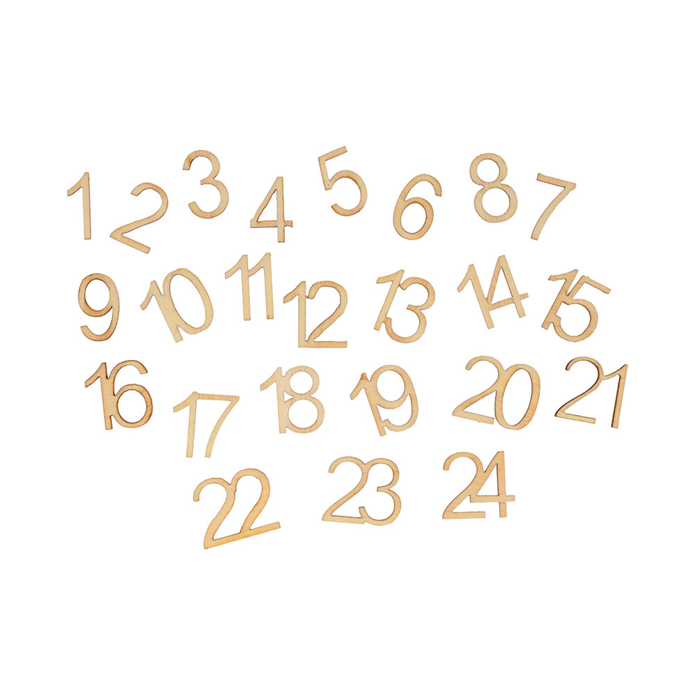 WOODEN ALPHABET FIGURES 1.5CM