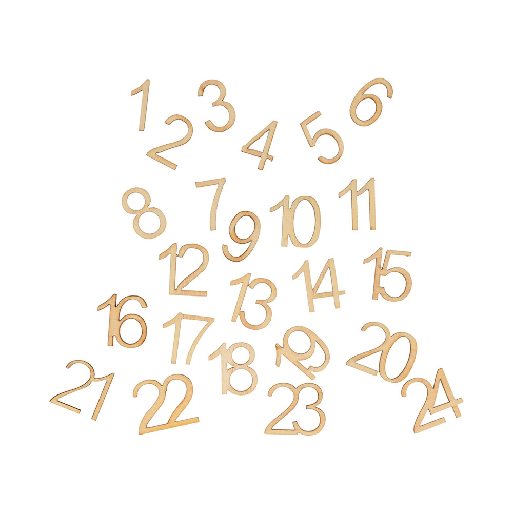 WOODEN ALPHABET FIGURES 1.5CM - Image 2