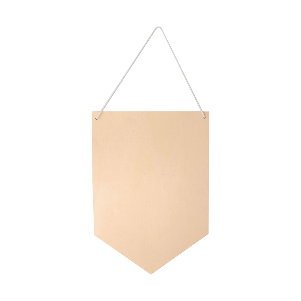 PLATES TO HANG WOODEN 21X30XH1CM