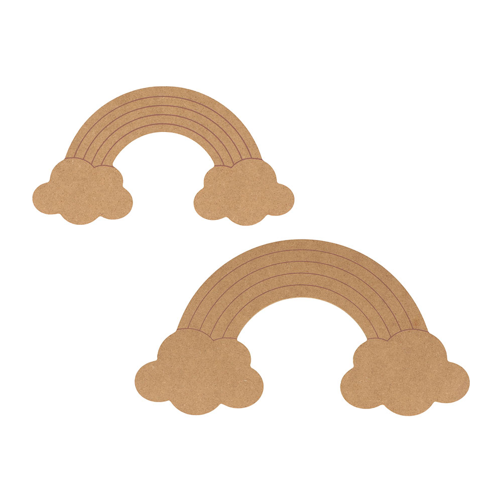 SILHOUETTE MDF RAINBOW