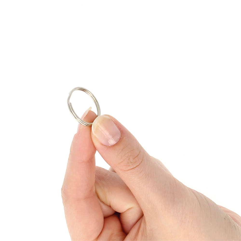 PHOTO KEYRINGS SILVER 20MM 30PCS - Image 3