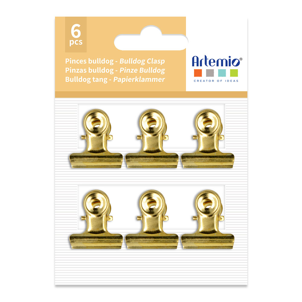 PINCHES CLASP 2.3X2.1X1.4CM 6PCS