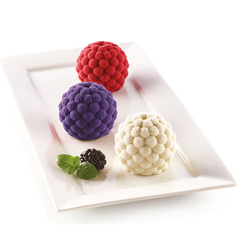 SILICONE MOULD N.6 BLACKBERRY 65X55MM