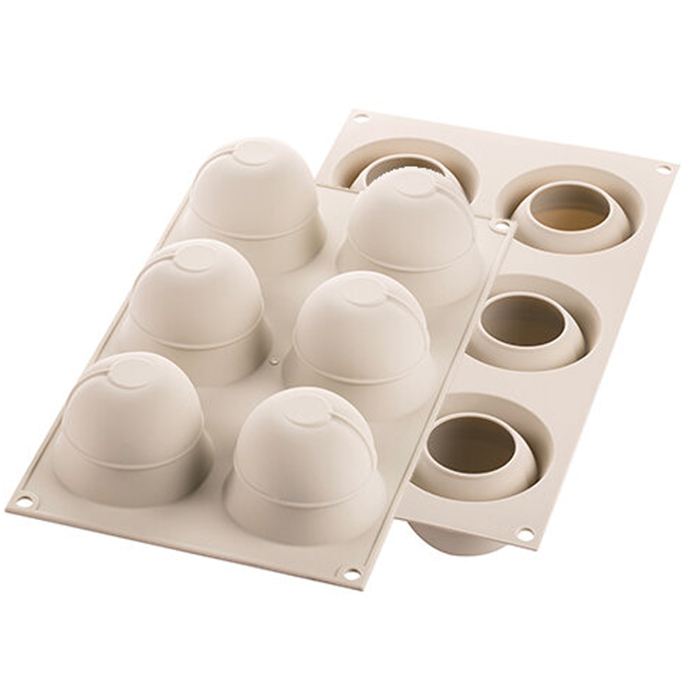 SILICONE MOULD FRUIT INSPIRATIONS N.6 APRICOT 62X52MM - Image 2