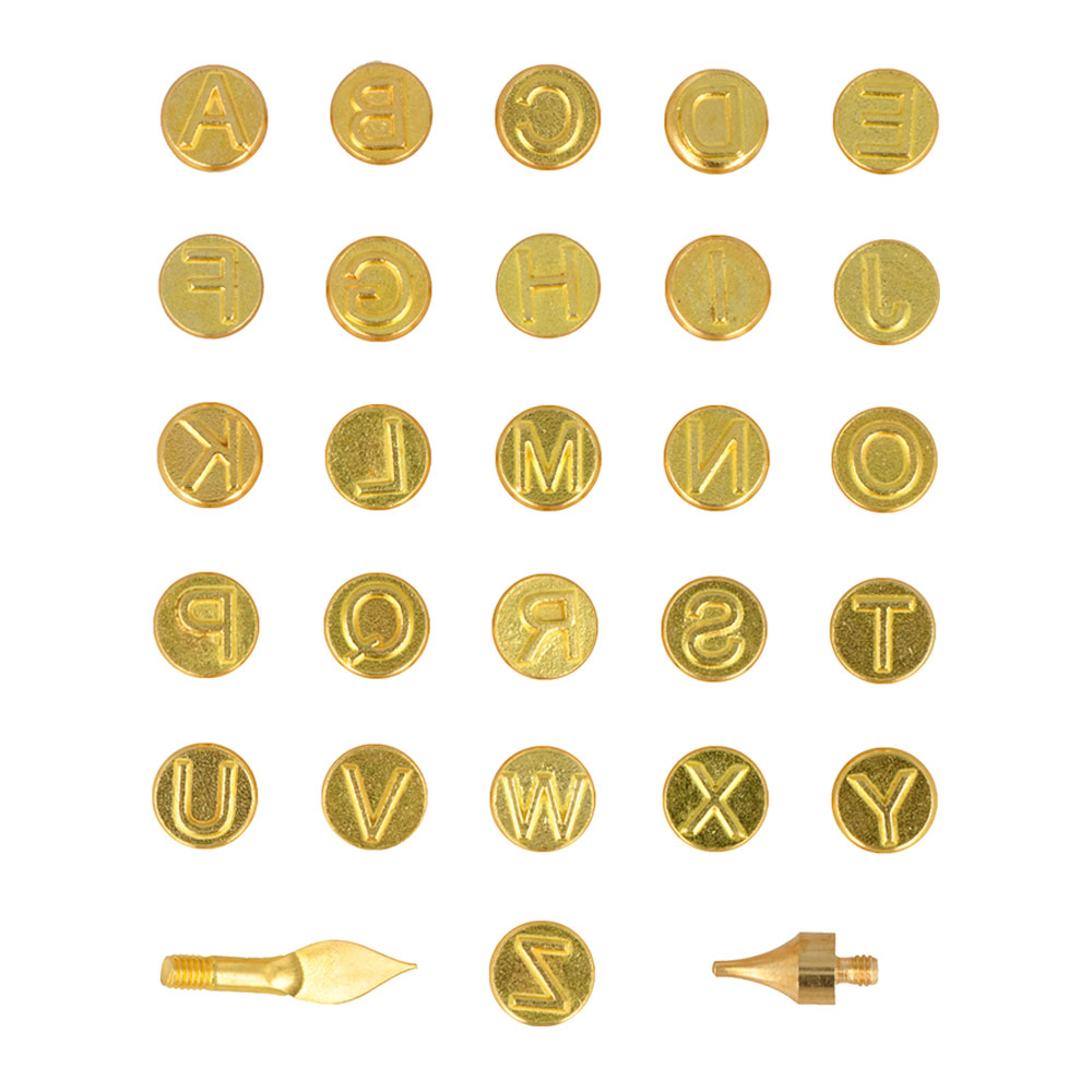 ALPHABET TIPS FOR PYROETCHER 28PCS - Image 2