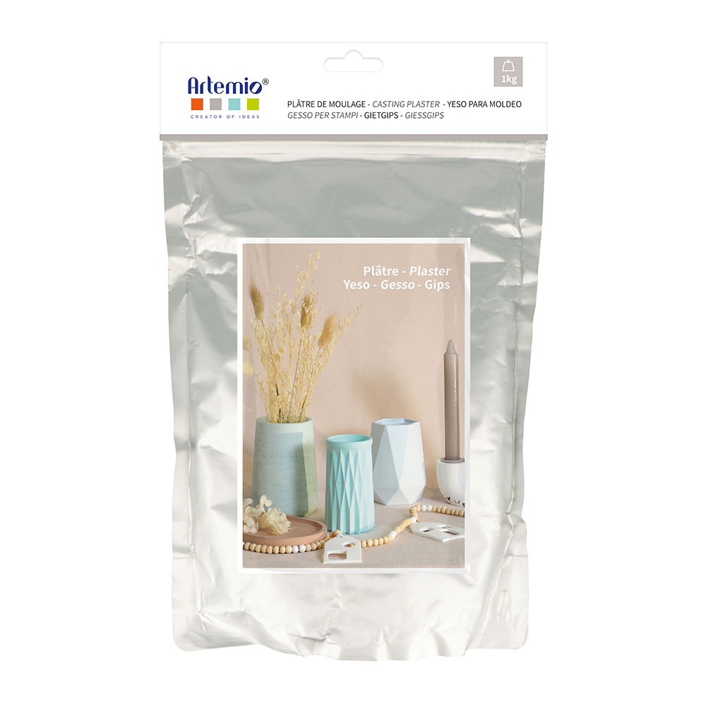 MOLDING PLASTER 1KG - Image 2