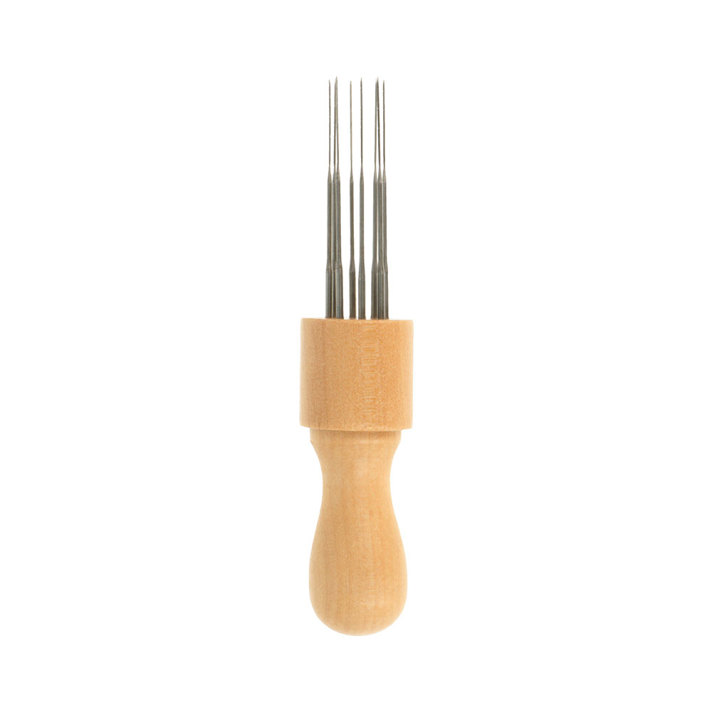 PUNCHING NEEDLE WITH WOOD HANDLE 15CM - Image 4