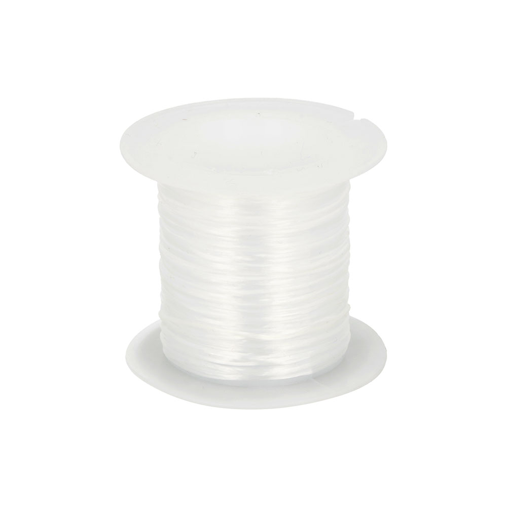 ELASTIC THREAD TRANSPARENT 10MX0.7MM