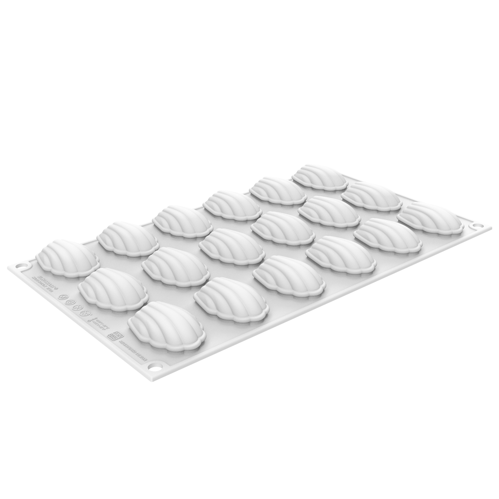 SILICONE MOULD MADELEINE XS13 N.18 45X33X16MM - Image 2