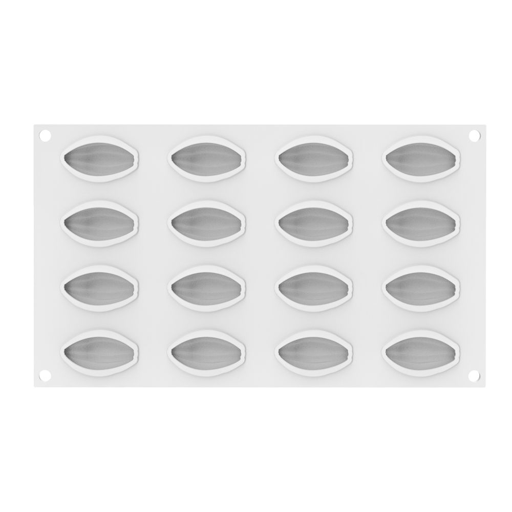 SILICONE MOULD CACAO XS 12 N.16 50X28X19MM - Image 3