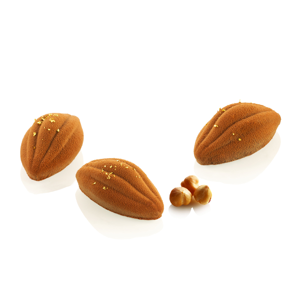 SILICONE MOULD CACAO XS 12 N.16 50X28X19MM