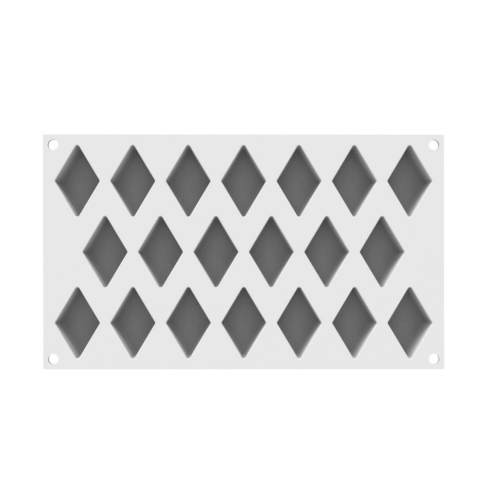 SILICONE MOULD ROMBO XS 16 N.20 53X33X18MM - Image 4