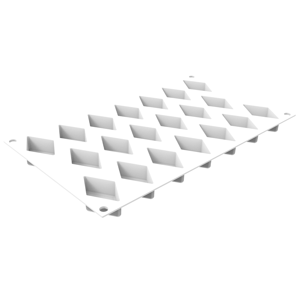 SILICONE MOULD ROMBO XS 16 N.20 53X33X18MM - Image 3