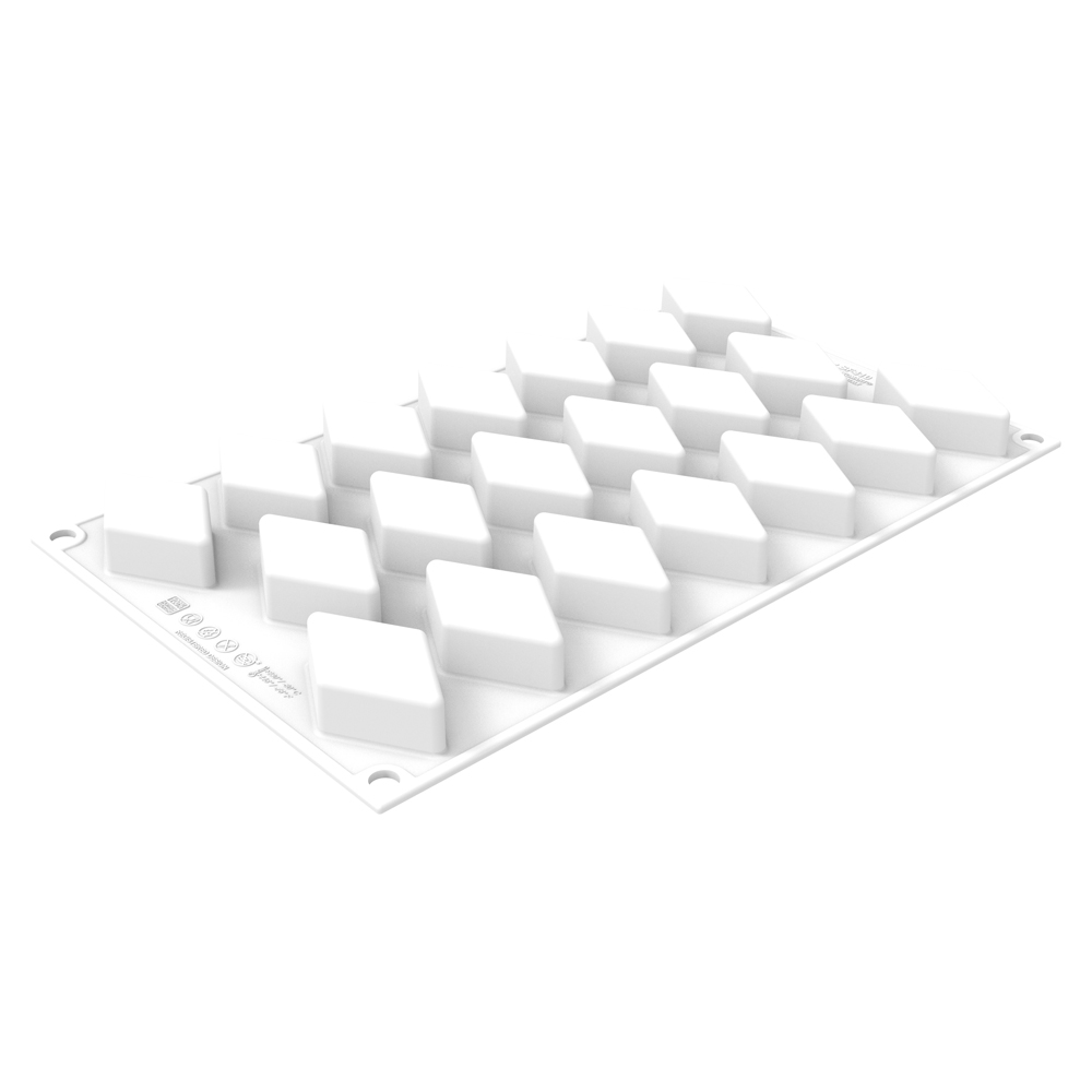 SILICONE MOULD ROMBO XS 16 N.20 53X33X18MM - Image 2