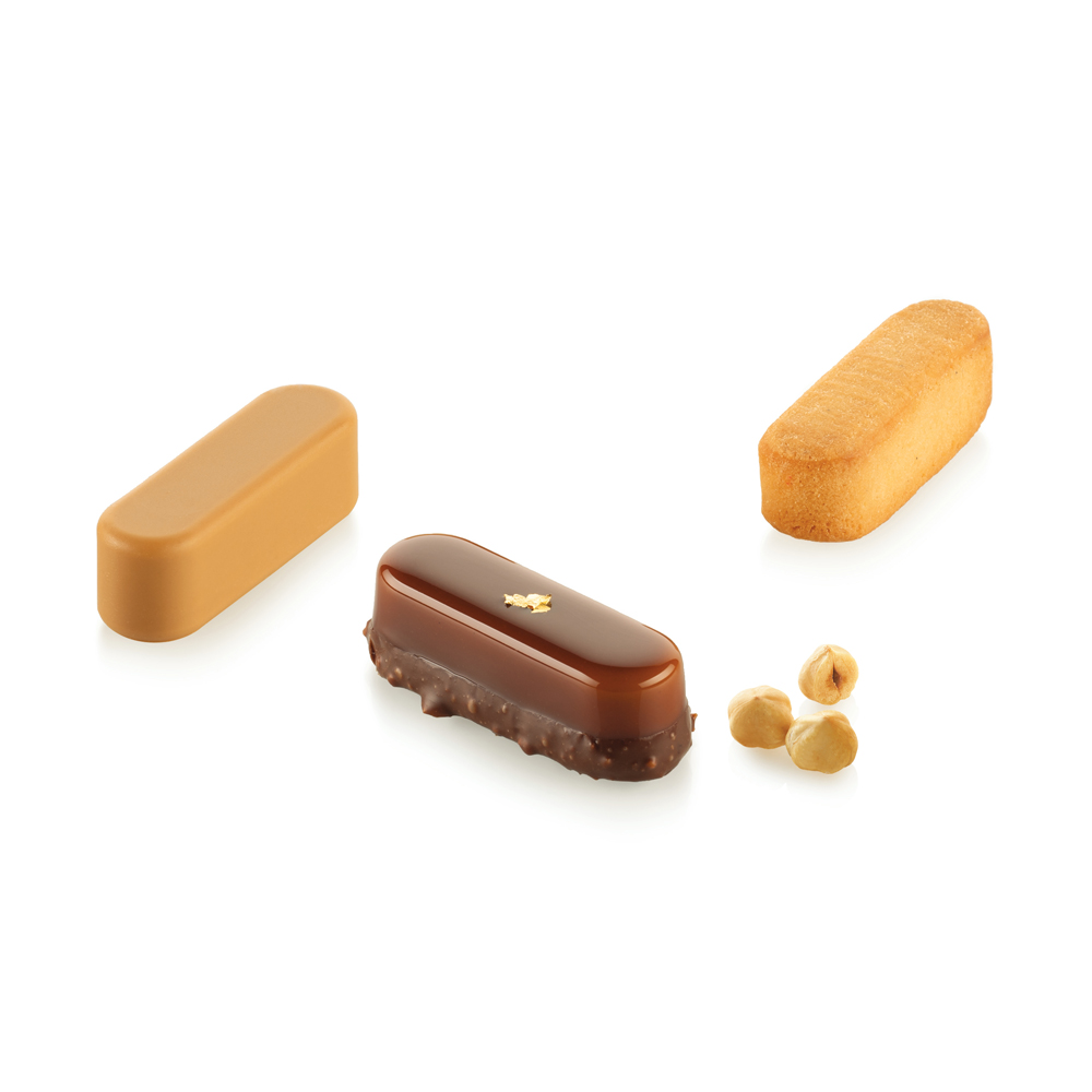 SILICONE MOULD ECLAIR XS 14 N.20 55X17X17MM