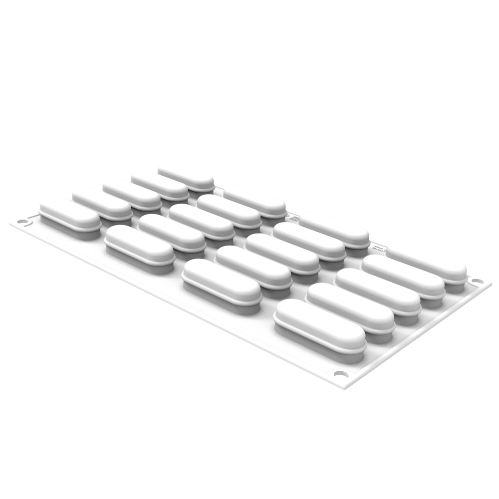 SILICONE MOULD ECLAIR XS 14 N.20 55X17X17MM - Image 2