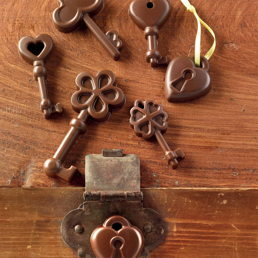 SILICONE MOULD CHOCO KEYS 34X84X14MM - Image 4