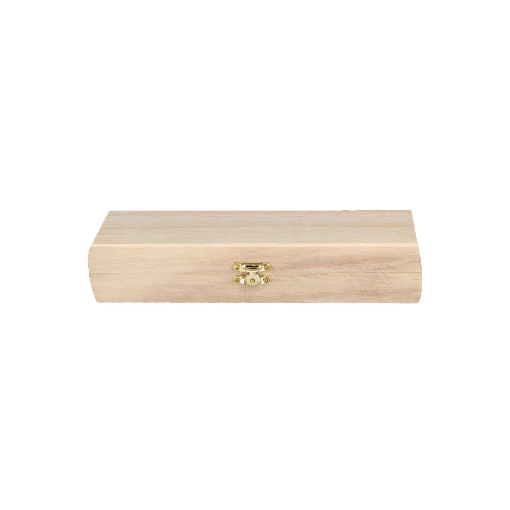 PENCIL BOX WOODEN RECTANGULAR 22X6.5XH4.3CM - Image 2