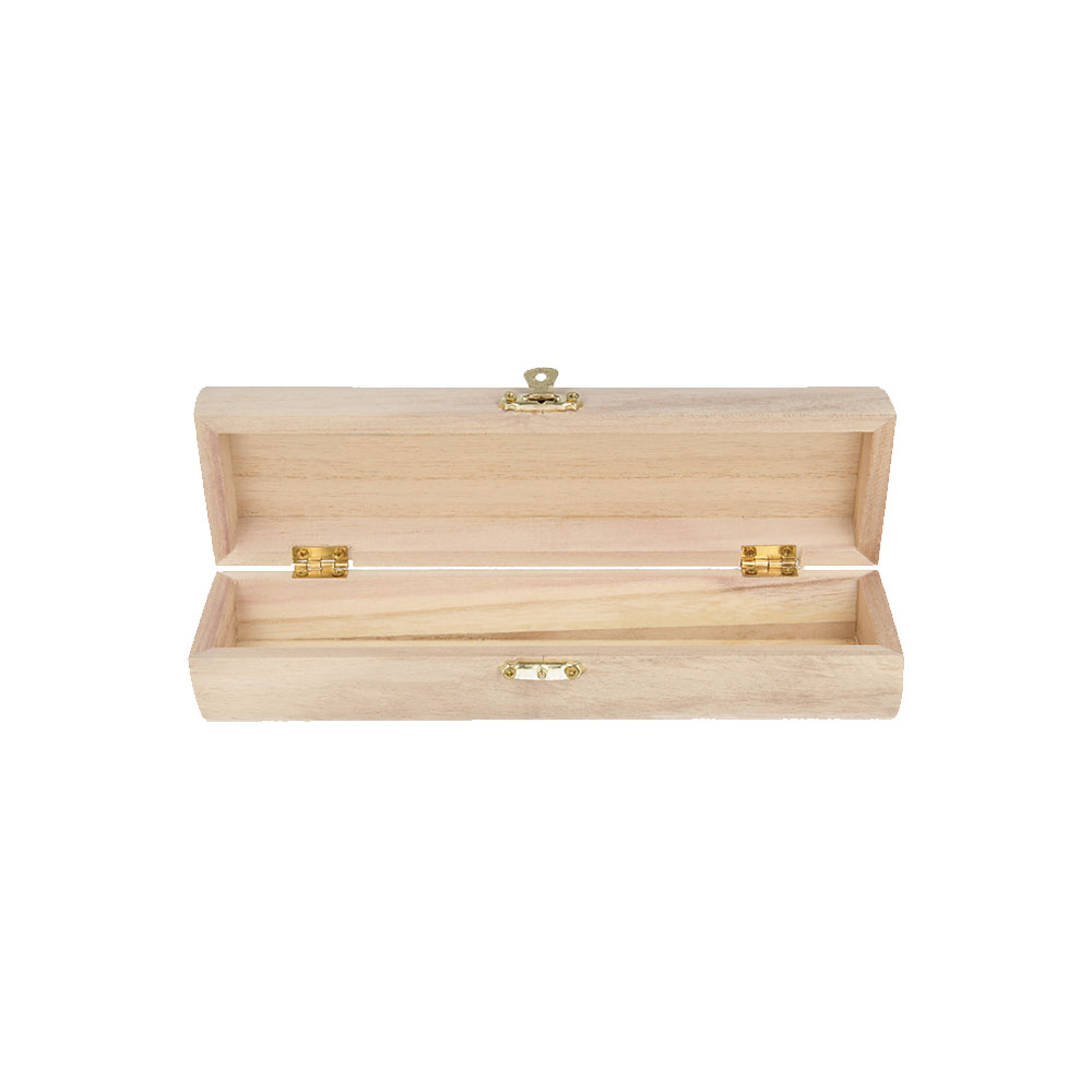 PENCIL BOX WOODEN RECTANGULAR 22X6.5XH4.3CM - Image 3