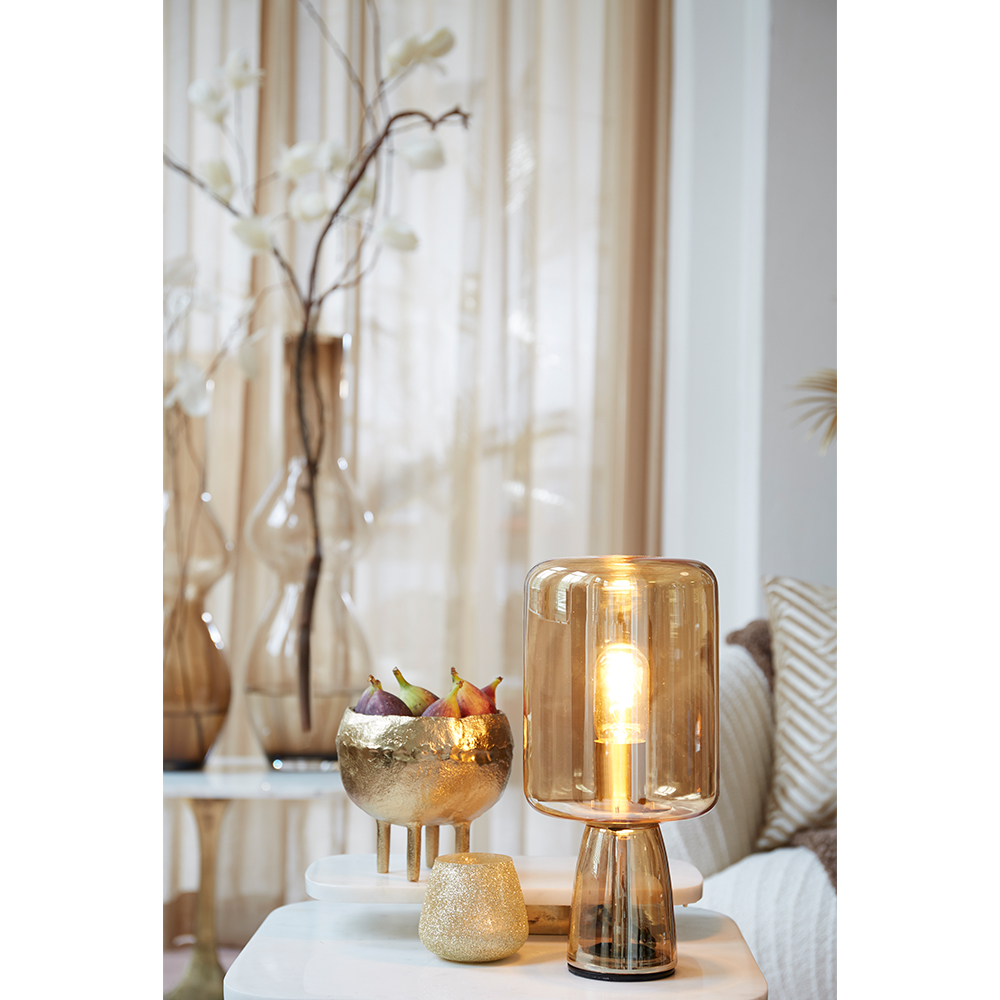 VASE DECO MUXIA GOLD 17.5X12CM - Image 3