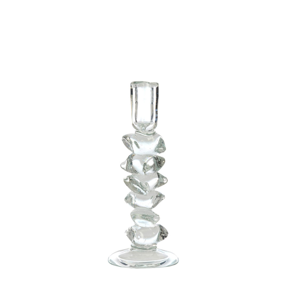 CANDLE STICK ESTIVA GLASS CLEAR - Image 2