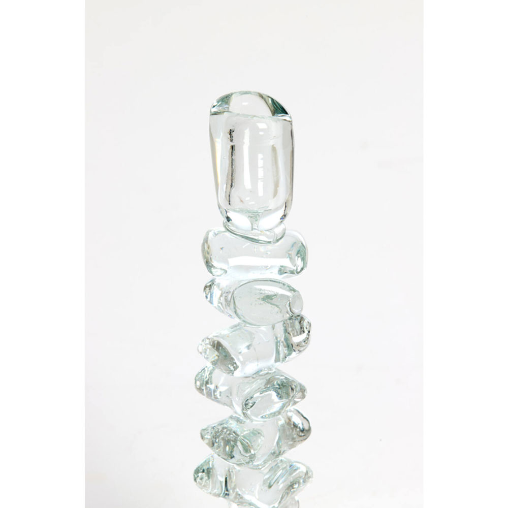 CANDLE STICK ESTIVA GLASS CLEAR - Image 3