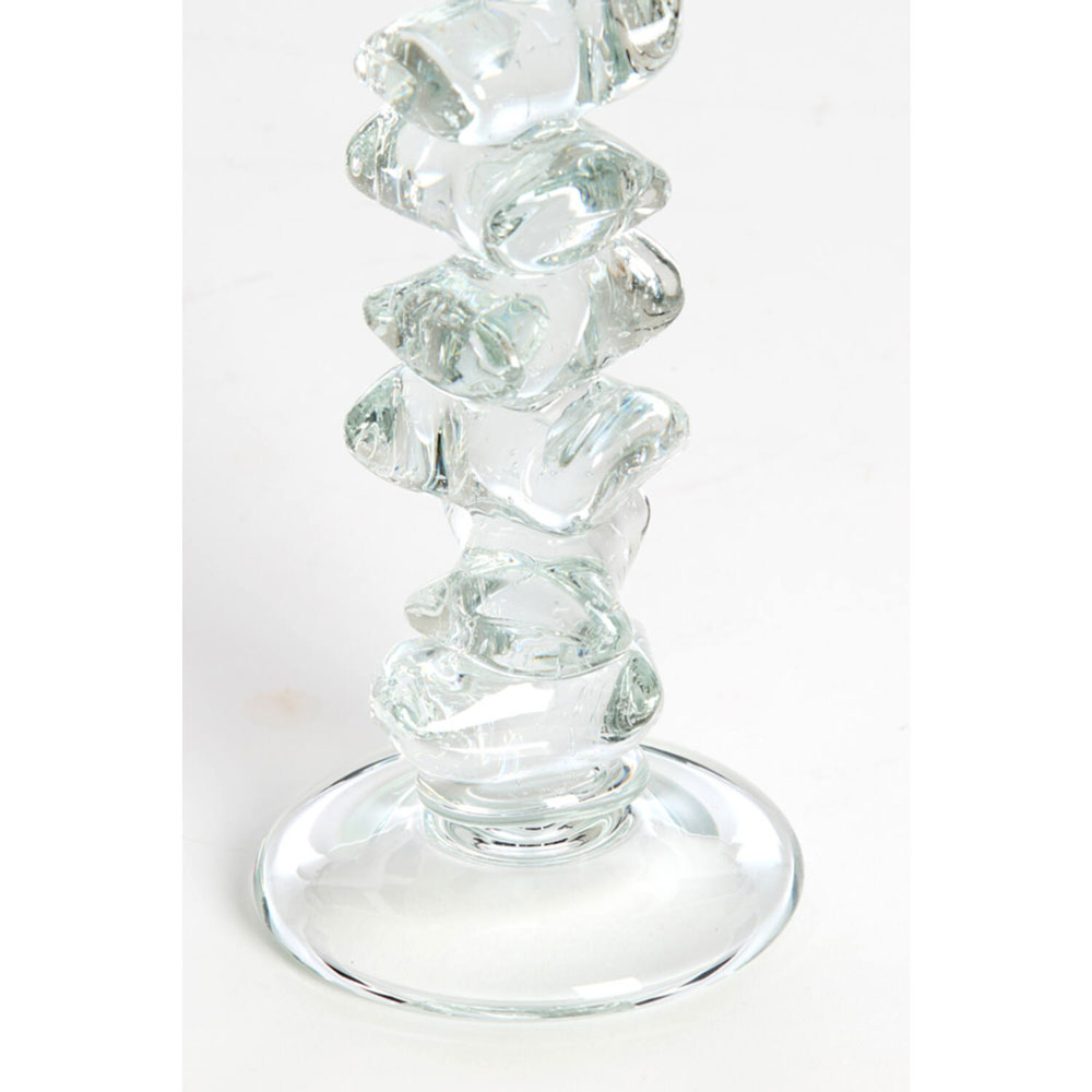 CANDLE STICK ESTIVA GLASS CLEAR - Image 4