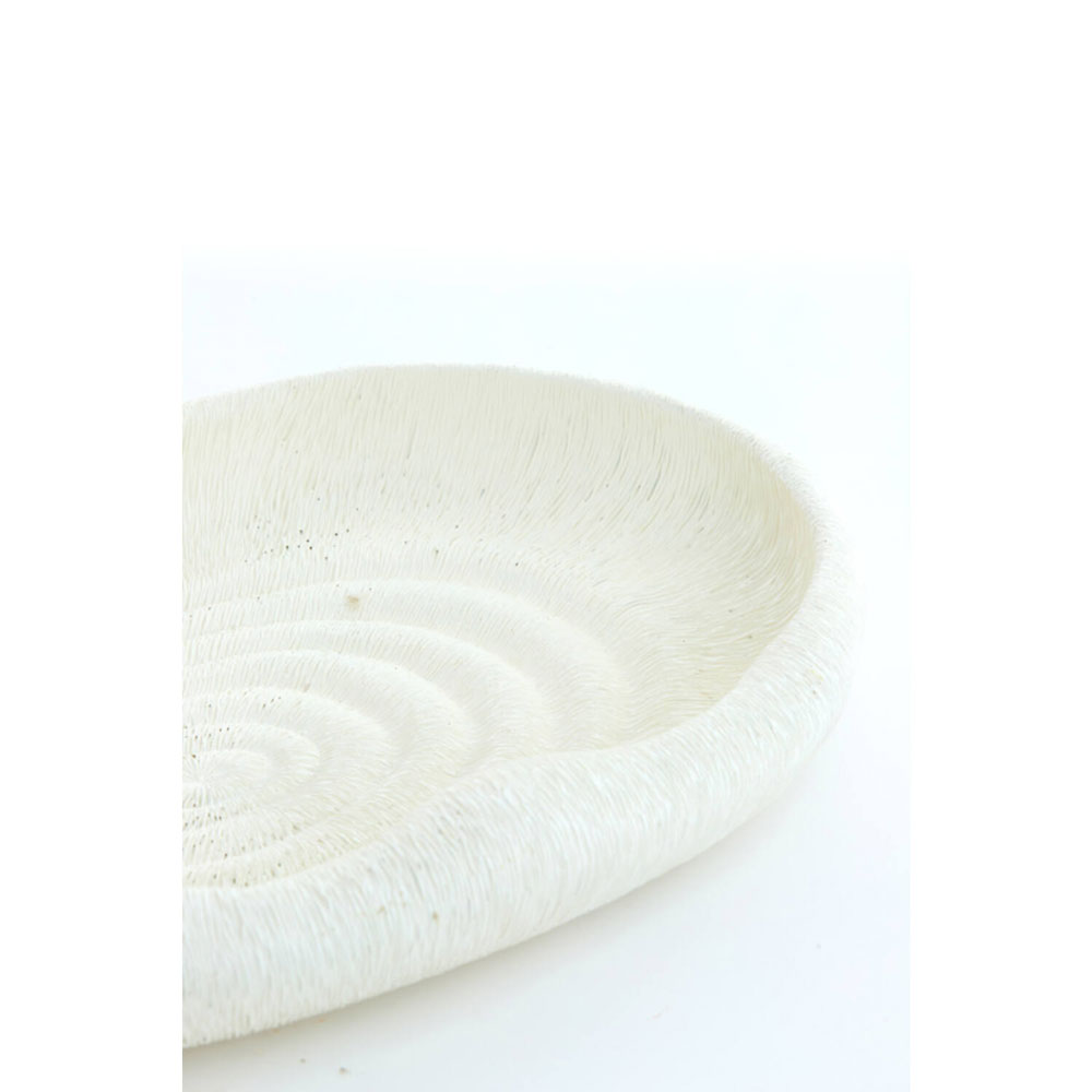 DISH ALAINA CREAM 37X25X5CM - Image 3