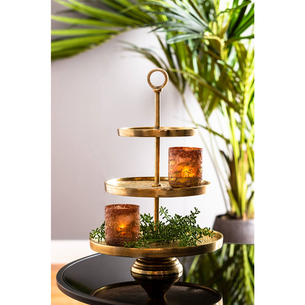 STAND 3 LAYERS LUTEK GOLD 32X48CM - Image 7