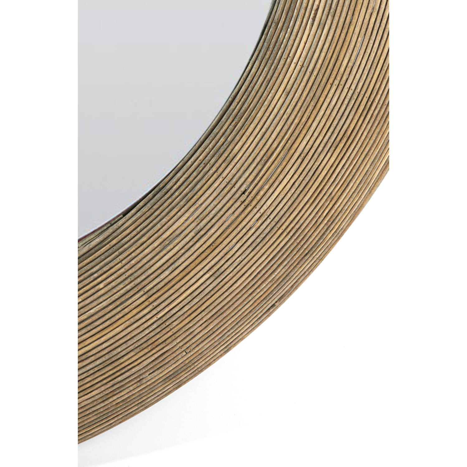 MIRROR PIEDRE RATTAN BROWN 109.5X4.5CM - Image 5