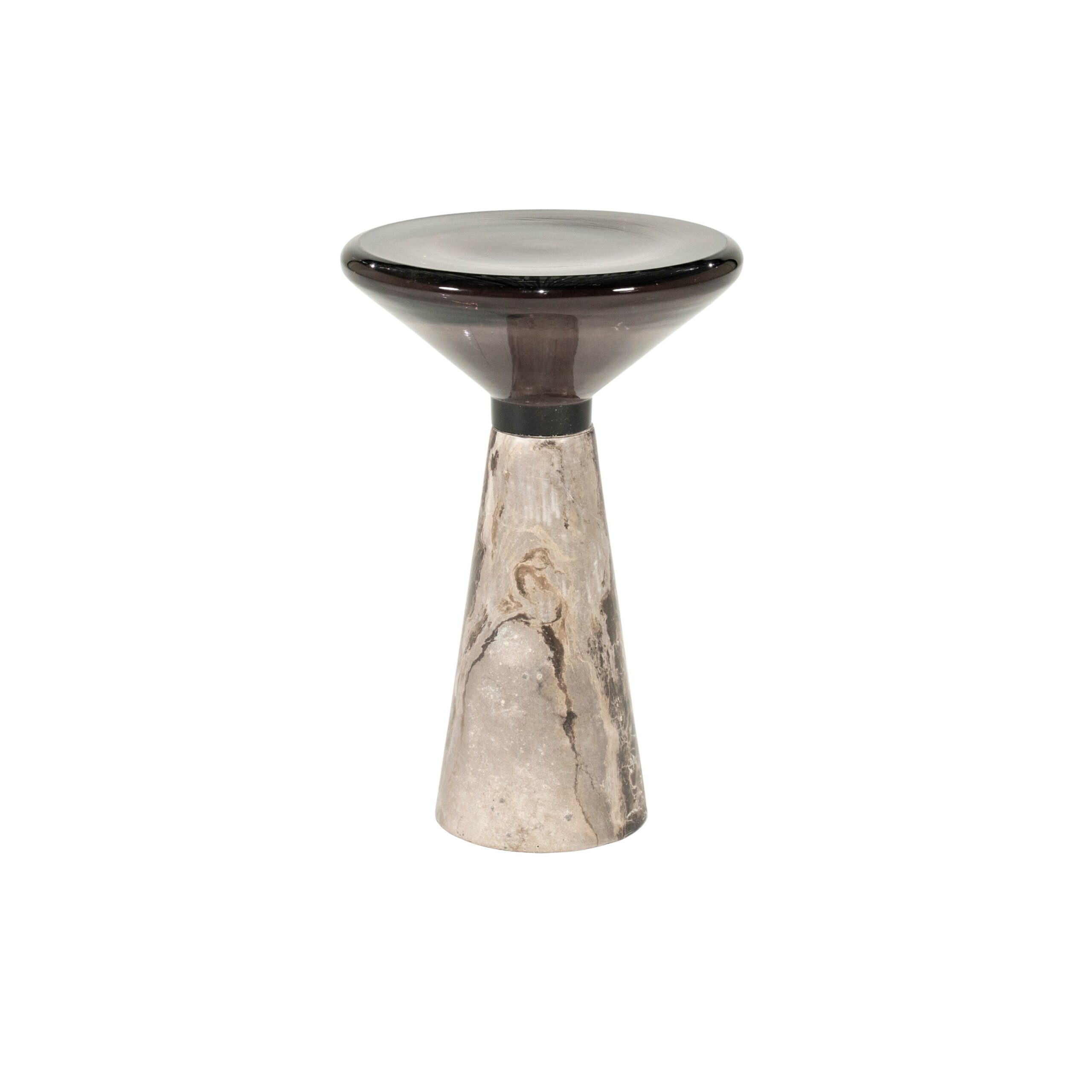 SIDE TABLE SERENO SCURO 34X34X55CM