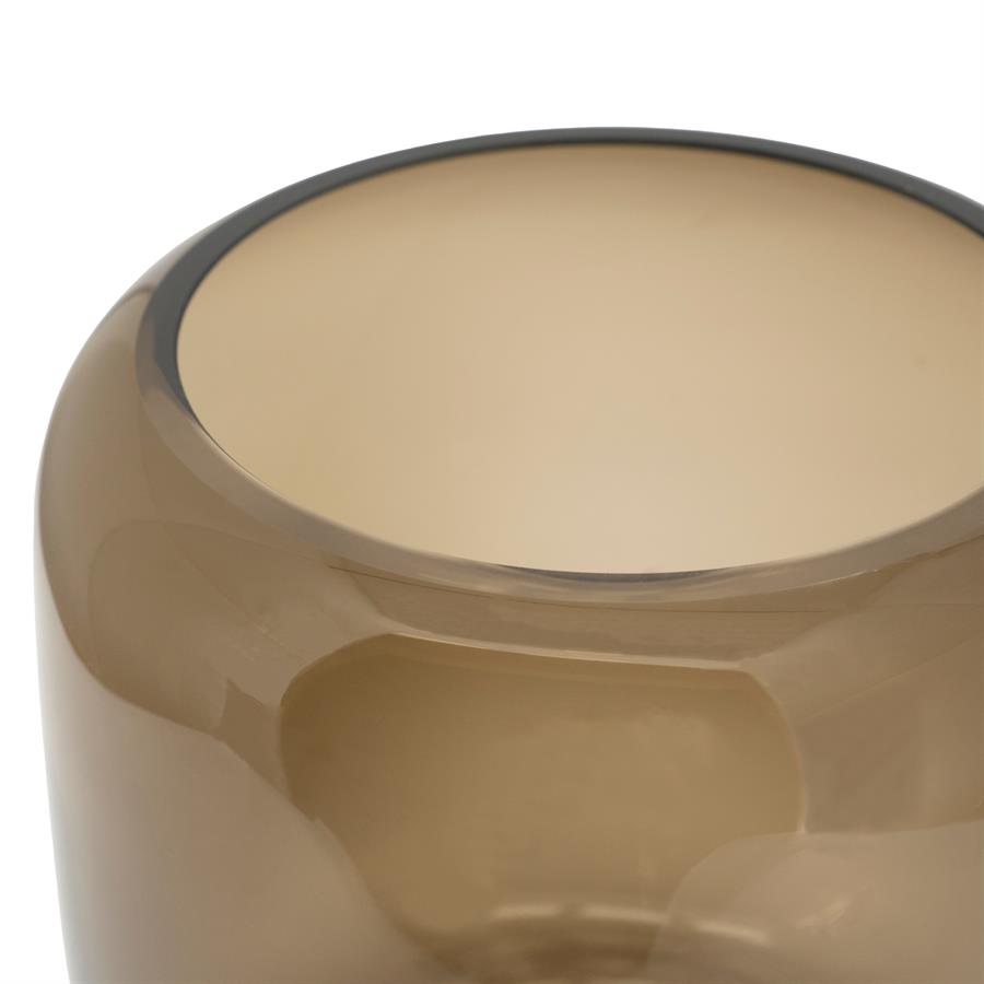 CANDLE HOLDER GLASS SOLENNE 23.4X23.4X30CM - Image 3