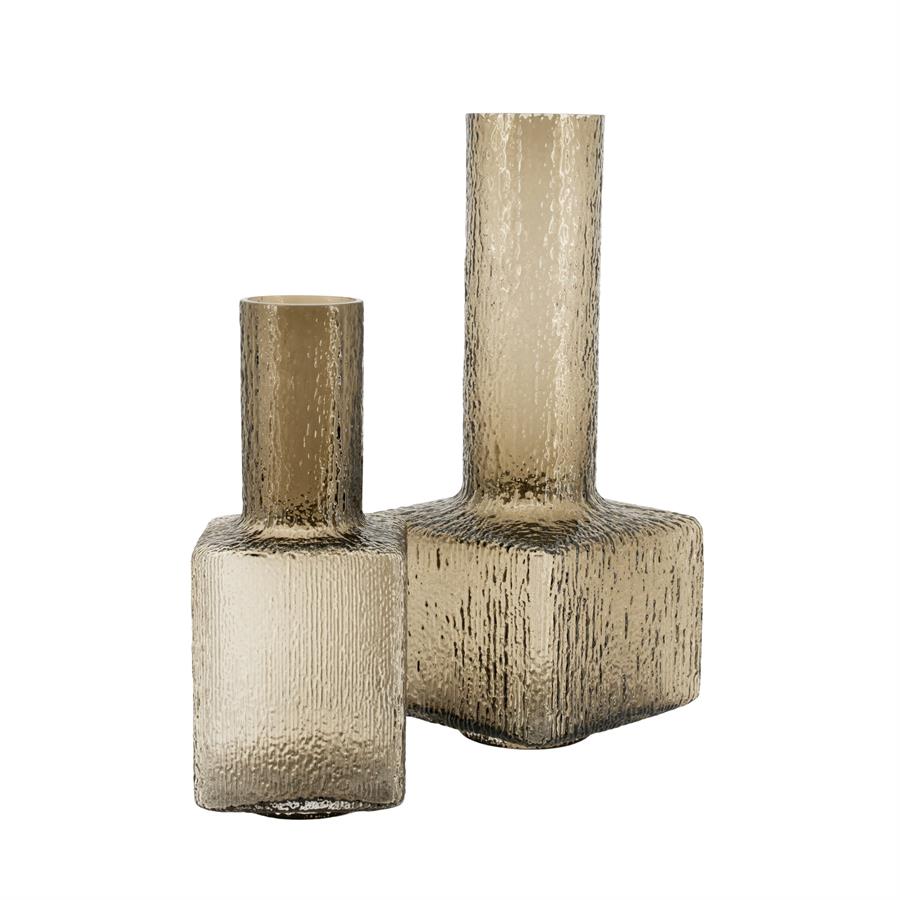 VASE GLASS TEXTA