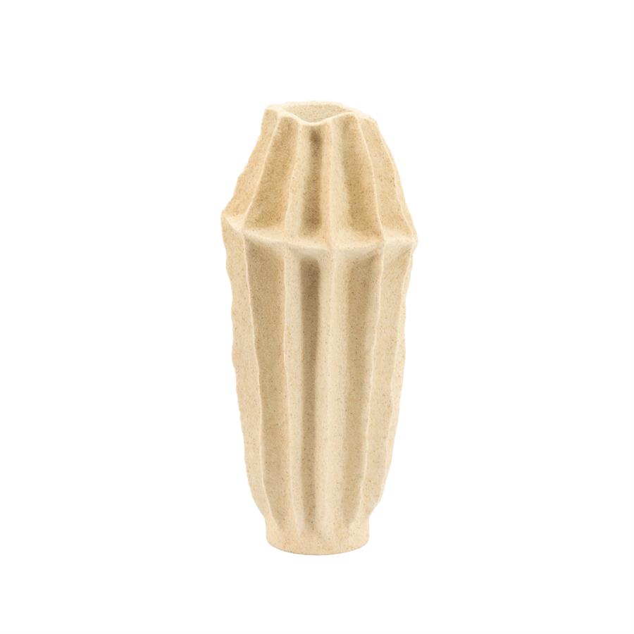 PLYRESIN VASE REI CREAM - Image 6
