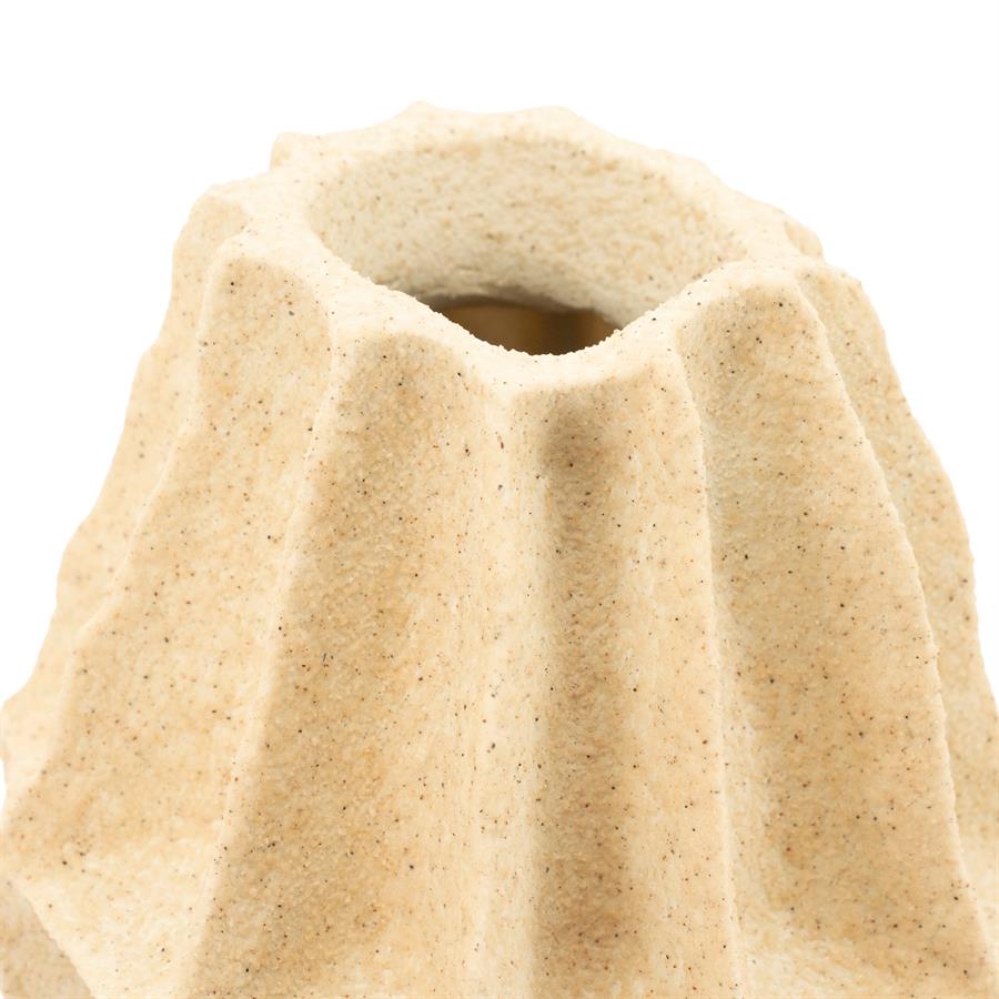 PLYRESIN VASE REI CREAM - Image 7